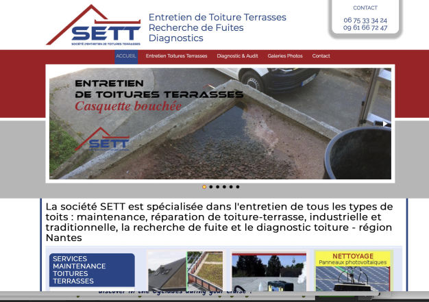 création de site web editprod Loquet menuiserie